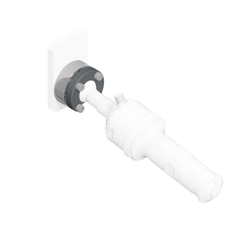 Klemmstück Handgriff Kugel d35 Flansch