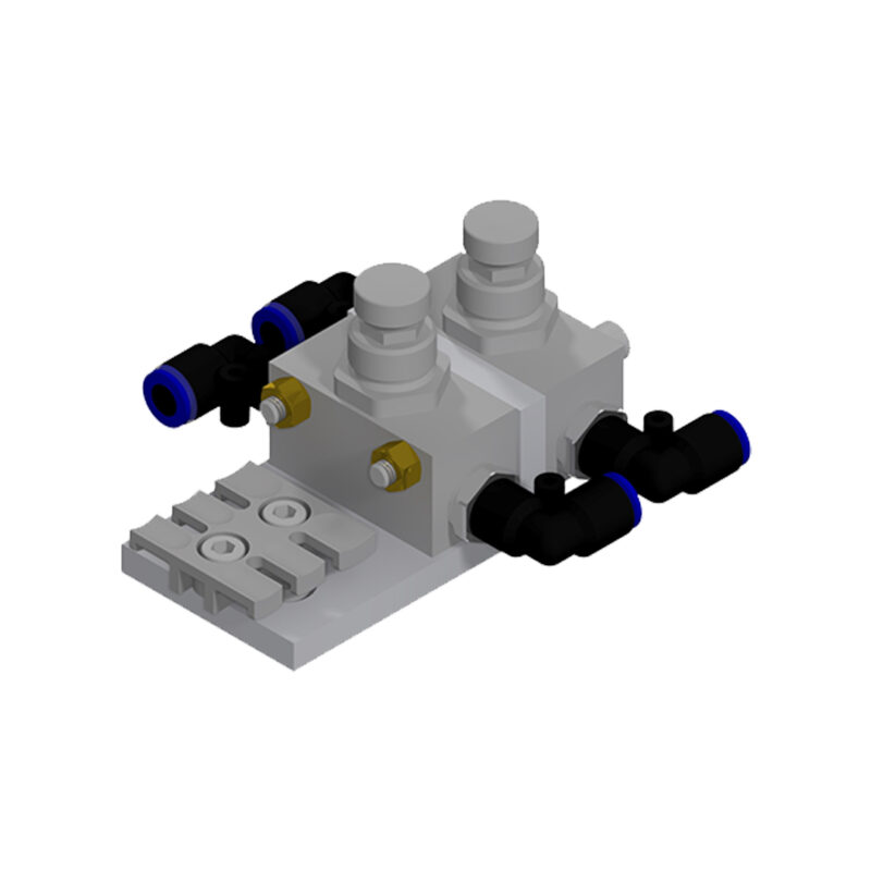 Pneumatikausrüstung RRA Geschwindigkeitseinstellung 2fach