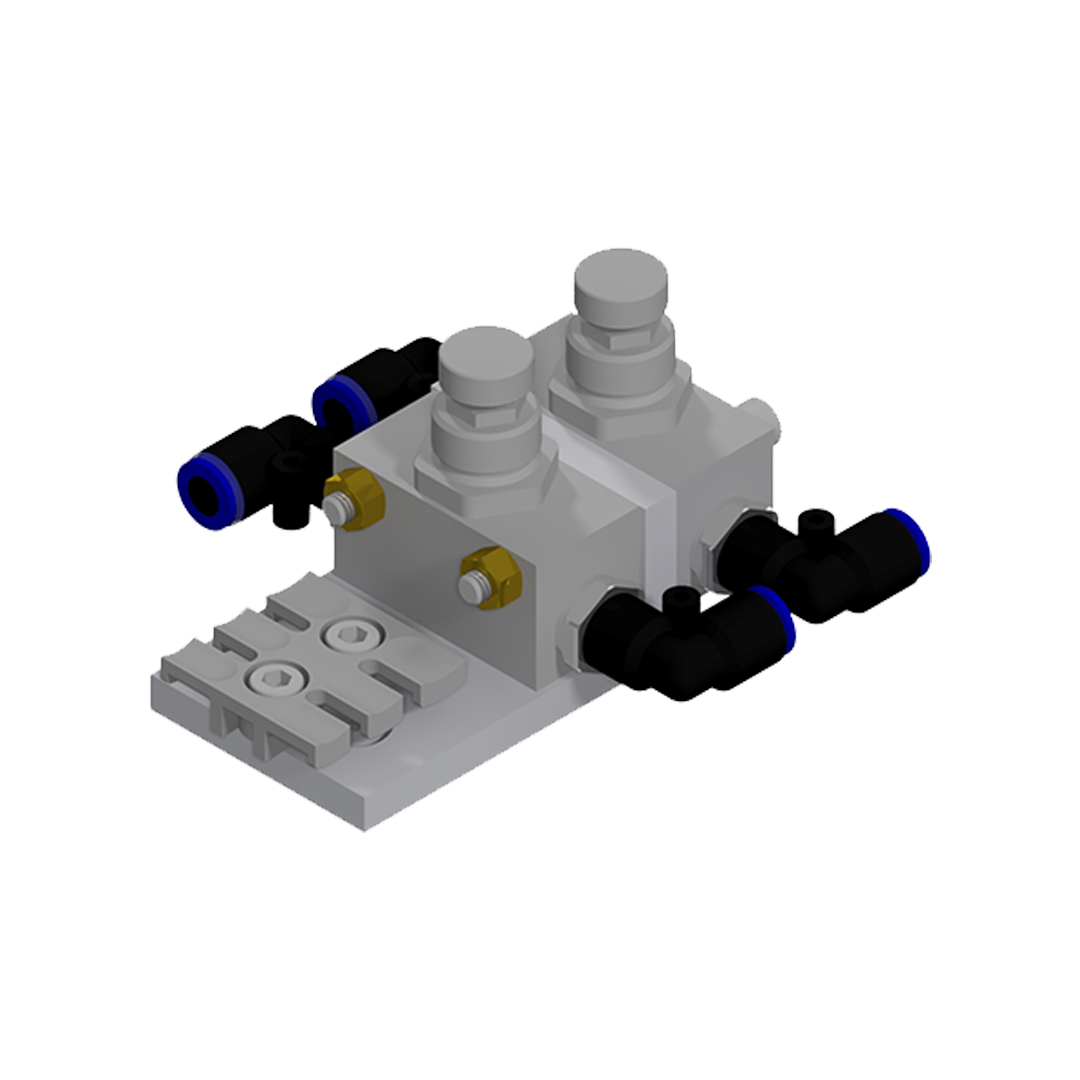 Pneumatikausrüstung RRA Geschwindigkeitseinstellung 2fach