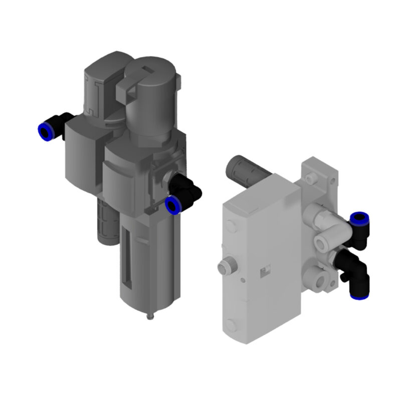 Pneumatikausrüstung RRA Ansteuerung elektrisch