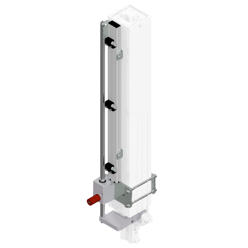 Inductive Multiple Position Query with Pneumatic Clamping Unit Vertical Axis handy-lift 500