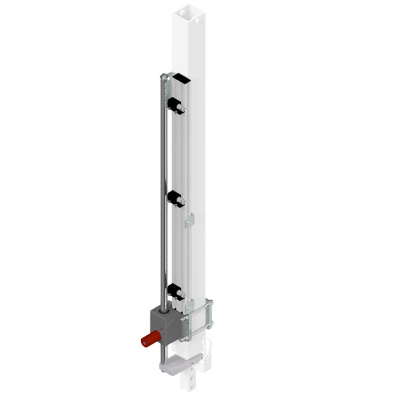 Inductive Multiple Position Query with Pneumatic Clamping Unit Vertical Axis handy-lift 100