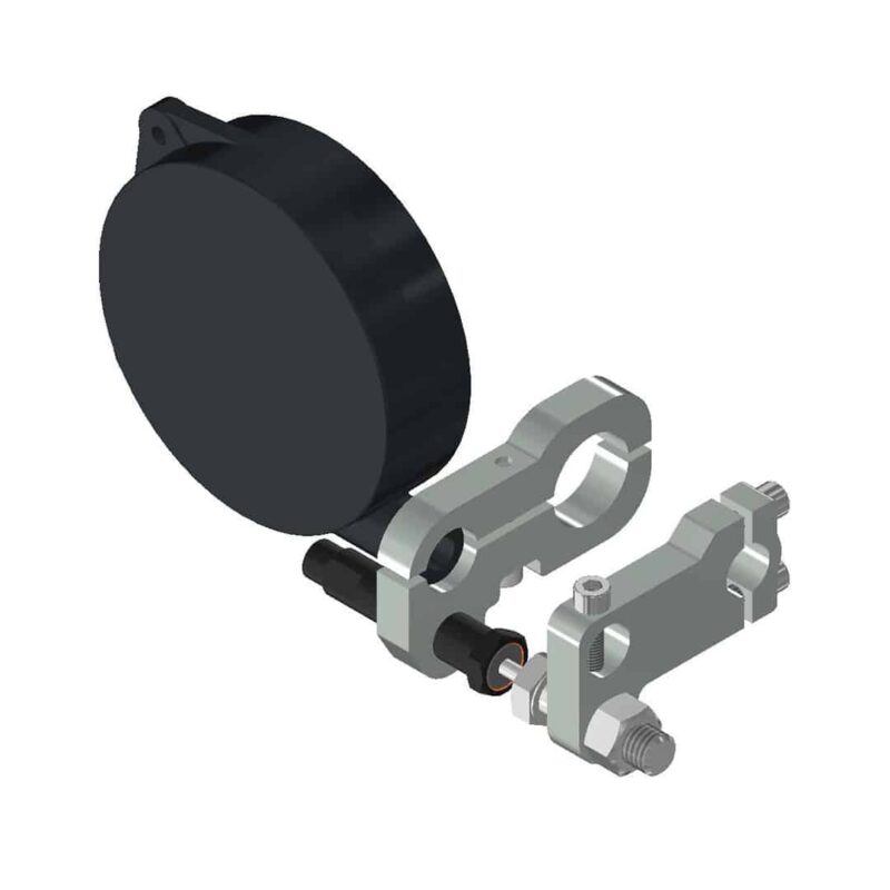 Rückzug Horizontalachse für handy-flex