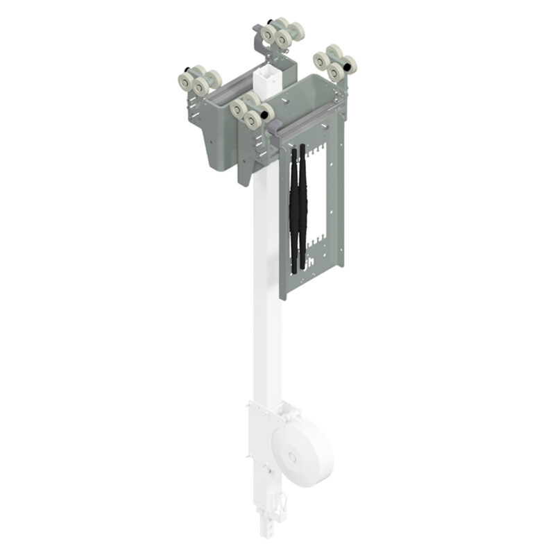 Double track trolley with transfer plate for handy-lift 100 - 500
