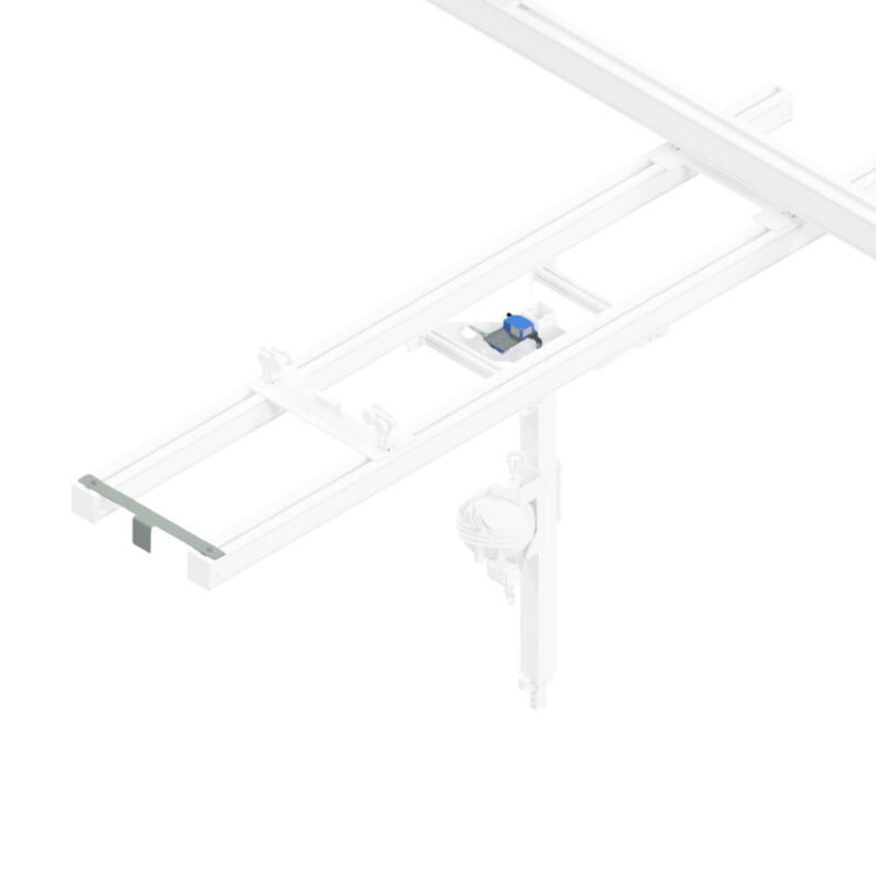 Wegmesssytem Horizontalachse an Kranbrücke