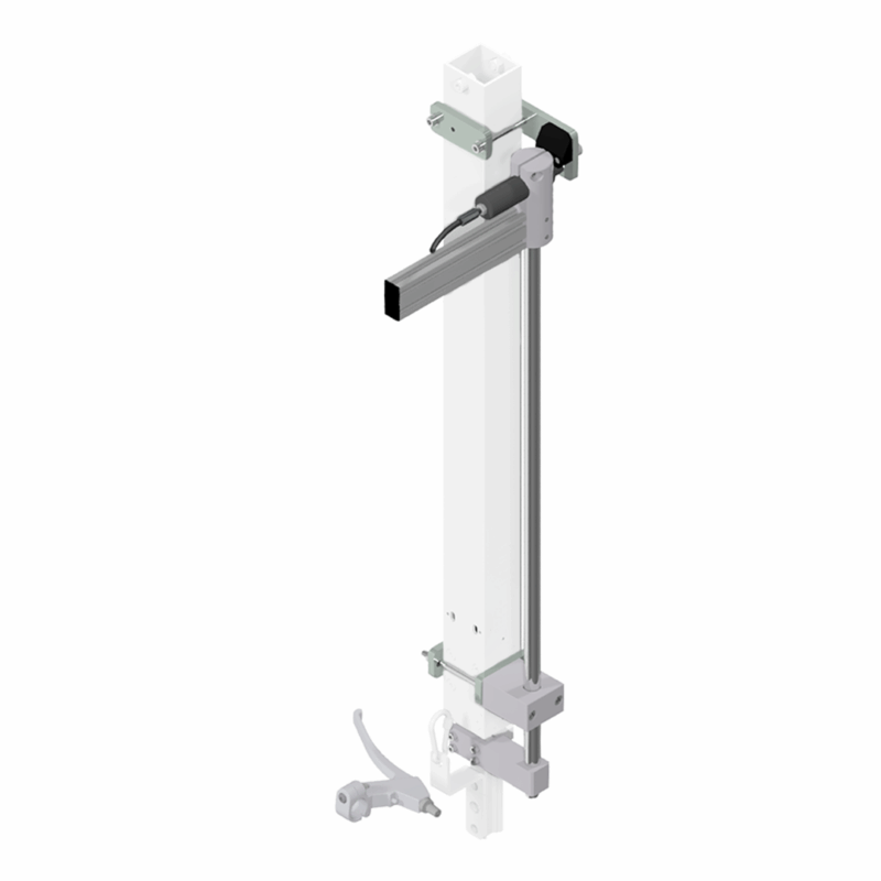 Verriegelung Vertikalachse handy-lift 100 - JÄGER Handling