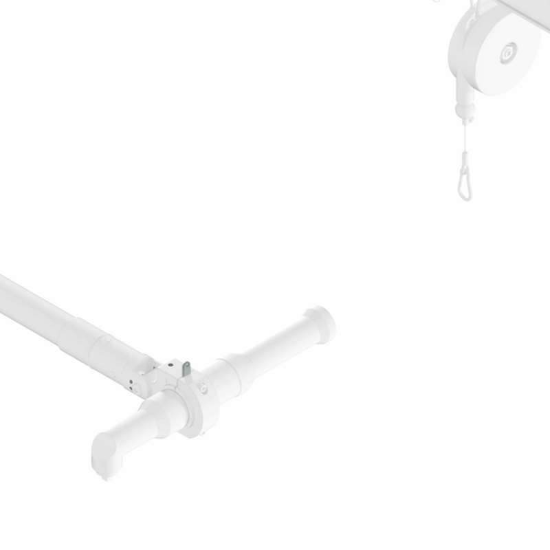 Spring suspension bar