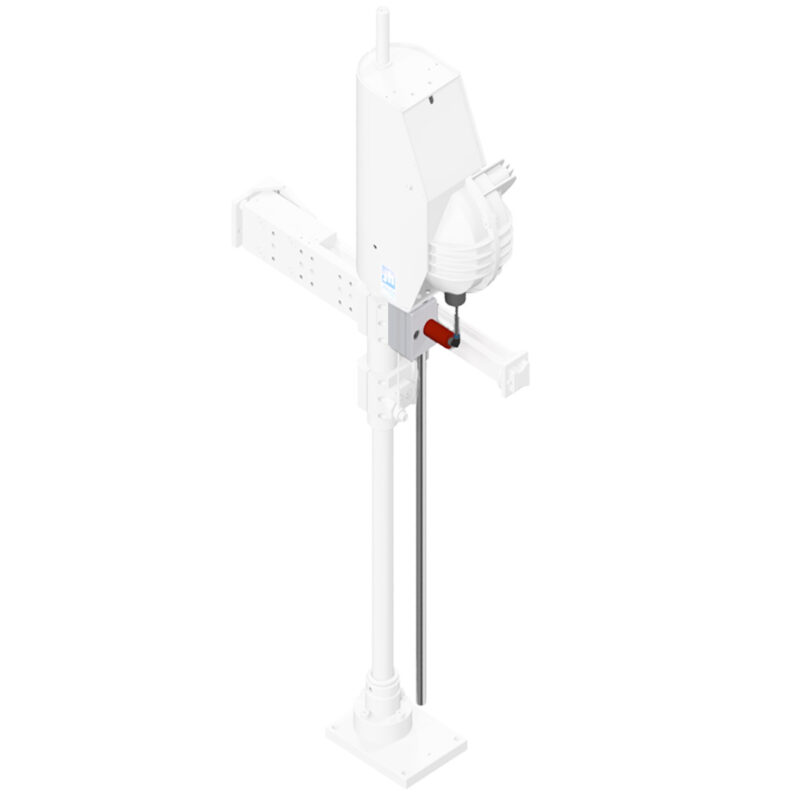 BHF037 Pneumatische Klemmeinheit für  Vertikalachse handy-flex