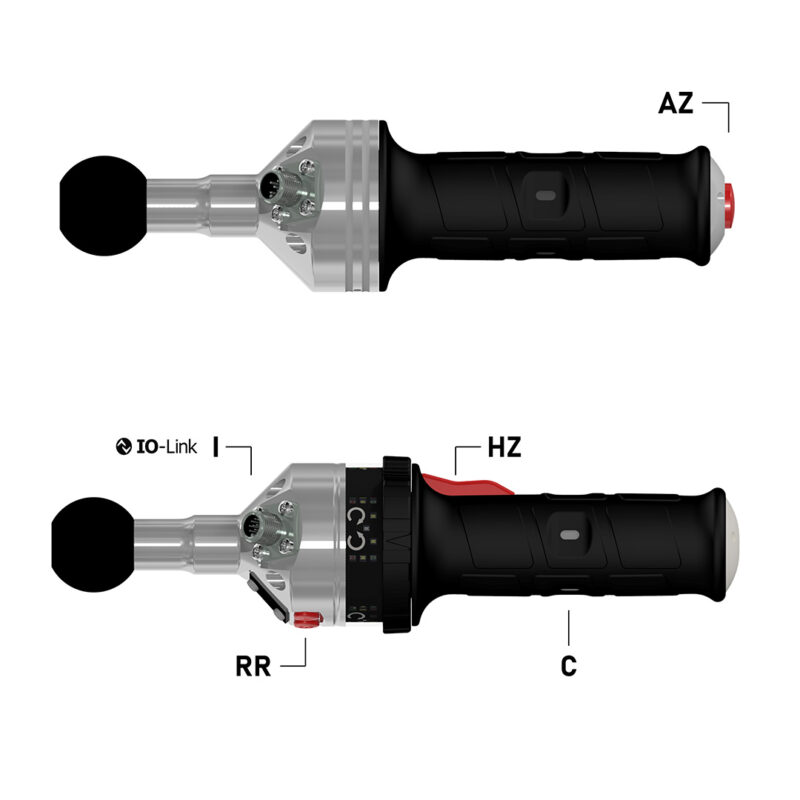 Bedienhandgriff e-handle EHHZCRRI, t-handle THAZ