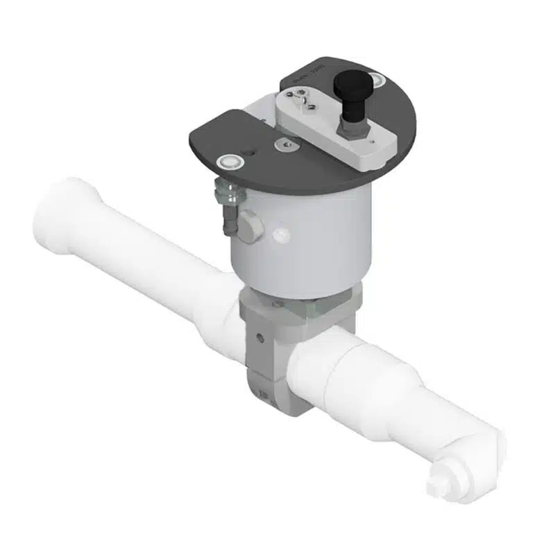 BAS005 Handschrauber Winkelabtrieb, Vertikalachse drehbar 90°-0°-90° 3 Positionen, Schraubrichtung Horizontal