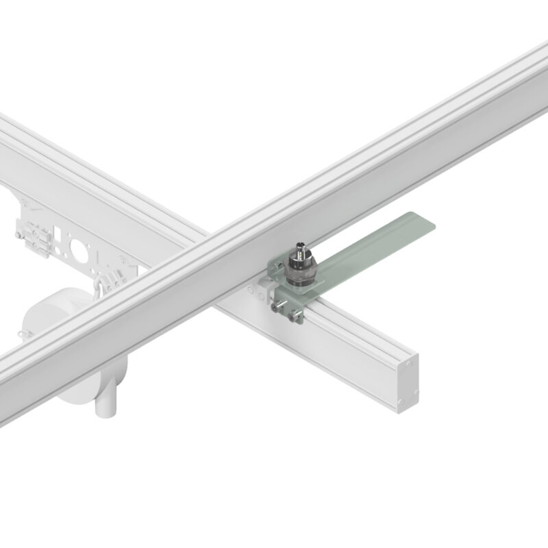 Abfrage mit induktiven Sensor für Kranbrücke nano